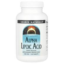 Альфа-ліпоєва Alpha Lipoic Acid 600 mg Source
