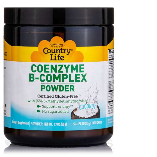 Фото товару Coenzyme B-Complex Powder Coconut Flavor