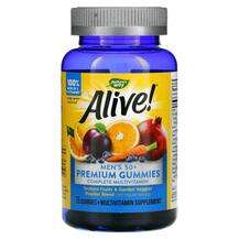 Nature's Way, Мультивитамины, Alive! Men's 50+ Gummy Vitamins,...