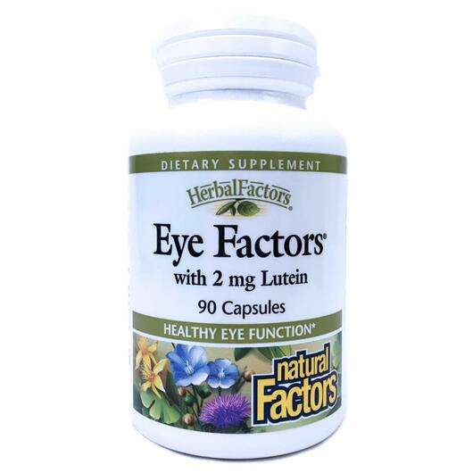 Eye Factors, Лютеин 2 мг, 90 капсул