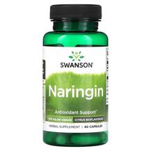 Naringin 500 mg Антиоксиданты Swanson 60 капсул
