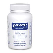 Pure Encapsulations, Krill-plex, Олія Антарктичного Кріля, 120...