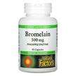 Фото товару Natural Factors, Bromelain 500 mg 90, Бромелайн, 90 капсул