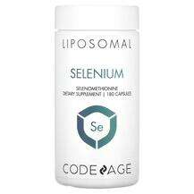 CodeAge, Селен, Liposomal Selenium, 180 капсул