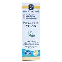 Nordic Naturals, Vitamin D3 Vegan, Вітамін D3, 30 мл