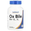 Фото товара Nutricost, Бычья желчь, Ox Bile 500 mg, 30 капсул