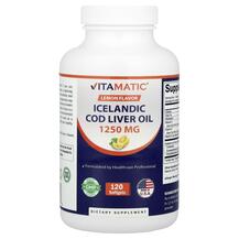 Олія печінки тріски Norwegian Cod Liver Oil Lemon mg