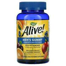 Nature's Way, Жевательные витамины, Alive! Men's Gummy, 60 конфет