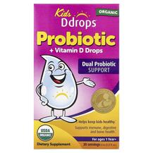 Пробіотики для дітей Kids Ddrops Organic Probiotic +