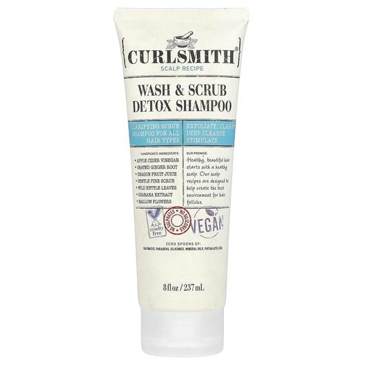 Основное фото товара Wash & Scrub Detox Pro-Biotic Shampoo All Hair Types, Шампунь