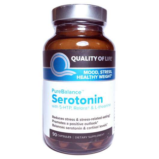 PureBalance Serotonin, Серотонін, 90 капсул