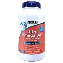 Now, Ultra Omega 3-D, Ультра Омега 3-D, 180 капсул