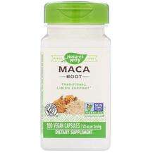 Nature's Way, Maca Root 525 mg, Мака 525 мг Корінь, 100 к...