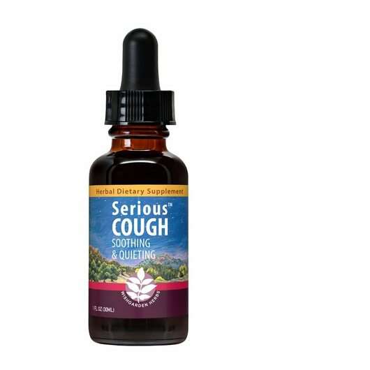 Основне фото товара WishGarden Herbal Remedies, Serious Cough, Сироп від кашлю, 30...