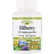 Фото товару Natural Factors, Bilberry 40 mg 60, Чорниця, 60 капсул