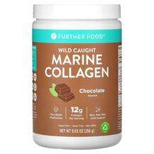 Further Food, Wild Caught Marine Collagen Chocolate, 256 g