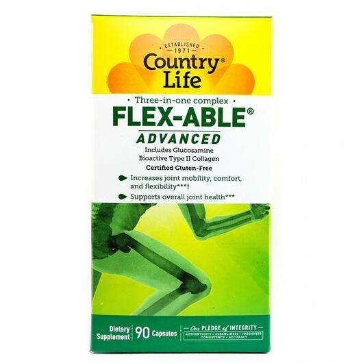 Основне фото товара Flex Able Advanced Includes Glucosamine Bioactive Type II Coll...