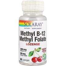 Solaray, Methyl B-12 Methyl Folate, Метил B-12 Метілфолат, 60 ...
