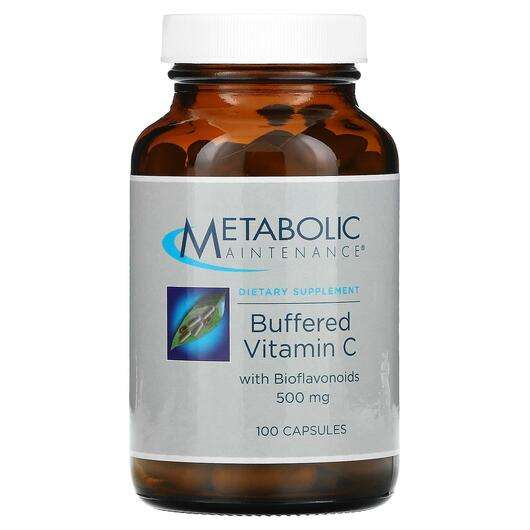 Основное фото товара Metabolic Maintenance, Витамин C, Buffered Vitamin C with Biof...