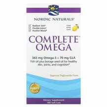 Nordic Naturals, Complete Omega, Омега 1000 мг, 180 капсул