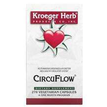 Kroeger Herb, Ко СирсиуФлов, Co CircuFlow, 270 капсул