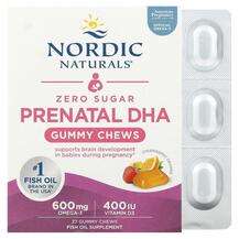 Zero Sugar Prenatal DHA Strawberry Orange, Мультивітаміни для ...