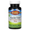 Carlson, Витамин B3 Ніацин, Niacin-Time 500 mg, 100 таблеток