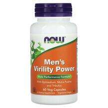 Now, Men's Virility Power, Мультивітаміни для чоловіків, 60 ка...