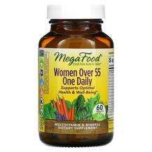 Mega Food, Мультивитамины для женщин 55+, Women Over 55 One Da...