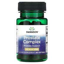Swanson, Prostate Complex 200 mg, Підтримка простати, 60 капсул