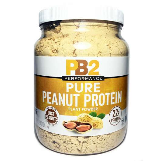 Pure Peanut Protein Plant Powder, Арахісове масло, 907 г