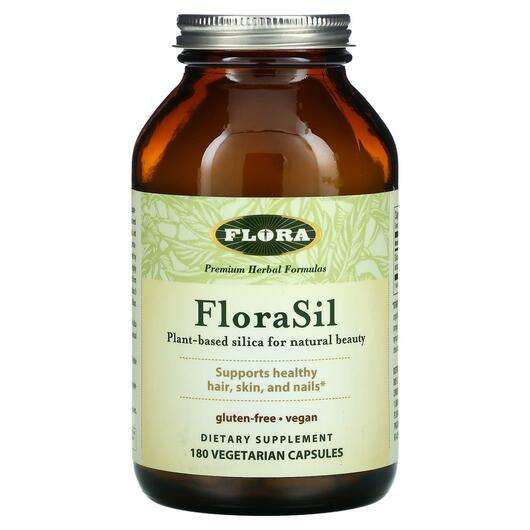 Основне фото товара Flora, FloraSil, Кремній, 180 капсул