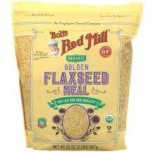 Bob's Red Mill, Семена льна, Organic Golden Flaxseed Meal, 907 г