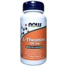 L-Theanine 100 mg Capsules, L-Теанін 100 мг, 90 капсул
