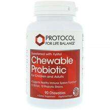 Пробиотики для детей, Chewable Probiotic For Children & Ad...