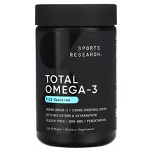 Омега 3 Total Omega-3 Sports Research 120 капсул