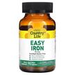 Фото товара Country Life, Железо, Easy Iron 25 mg, 90 капсул