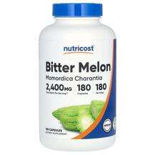 Nutricost, Горькая дыня, Bitter Melon 2400 mg, 180 капсул