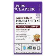 New Chapter, Immune Support Reishi & Shiitake, Добавка для...