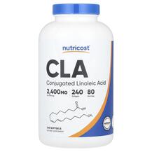 Лінолева кислота CLA 2400 mg Nutricost 240 капсул