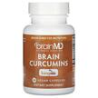 Фото товару BrainMD, Brain Curcumins, Куркумін, 30 капсул