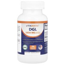 DGL Лакрица Vitamatic 200 капсул
