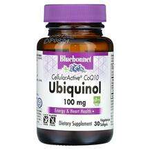 Bluebonnet, Коэнзим Q10, CellularActive CoQ10 Ubiquinol 100 mg...