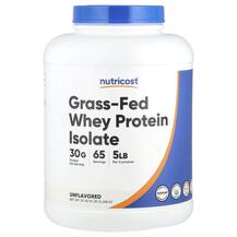Grass-Fed Whey Protein Isolate Протеин Изолят 2268 г