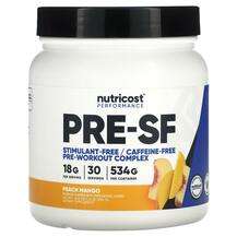 Performance Pre-SF Stimulant-Free Pre-Workout Complex Peach Ma...