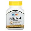 Витамин B9 Фолиевая кислота, Folic Acid 400 mcg, 250 таблеток