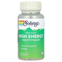 Solaray, Мультивитамины, Once Daily High Energy Multivitamin, ...