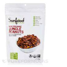 Sunfood, Jungle Peanuts Organic Raw, Пальмітоілетаноламід ПЕА,...