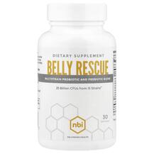 Belly Rescue Пробиотики NBI Health 30 капсул Belly Rescue Пробиотики NBI Health 30 капсул