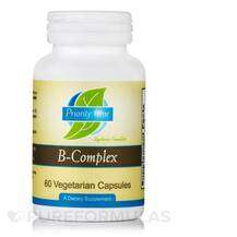 Priority One, B-Complex, Комплекс вітаміну B, 60 капсул